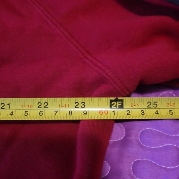 Hudson’s Bay Mens Red Canada Crew Neck Sweater - Size L Company HBC - Picture 12 of 12